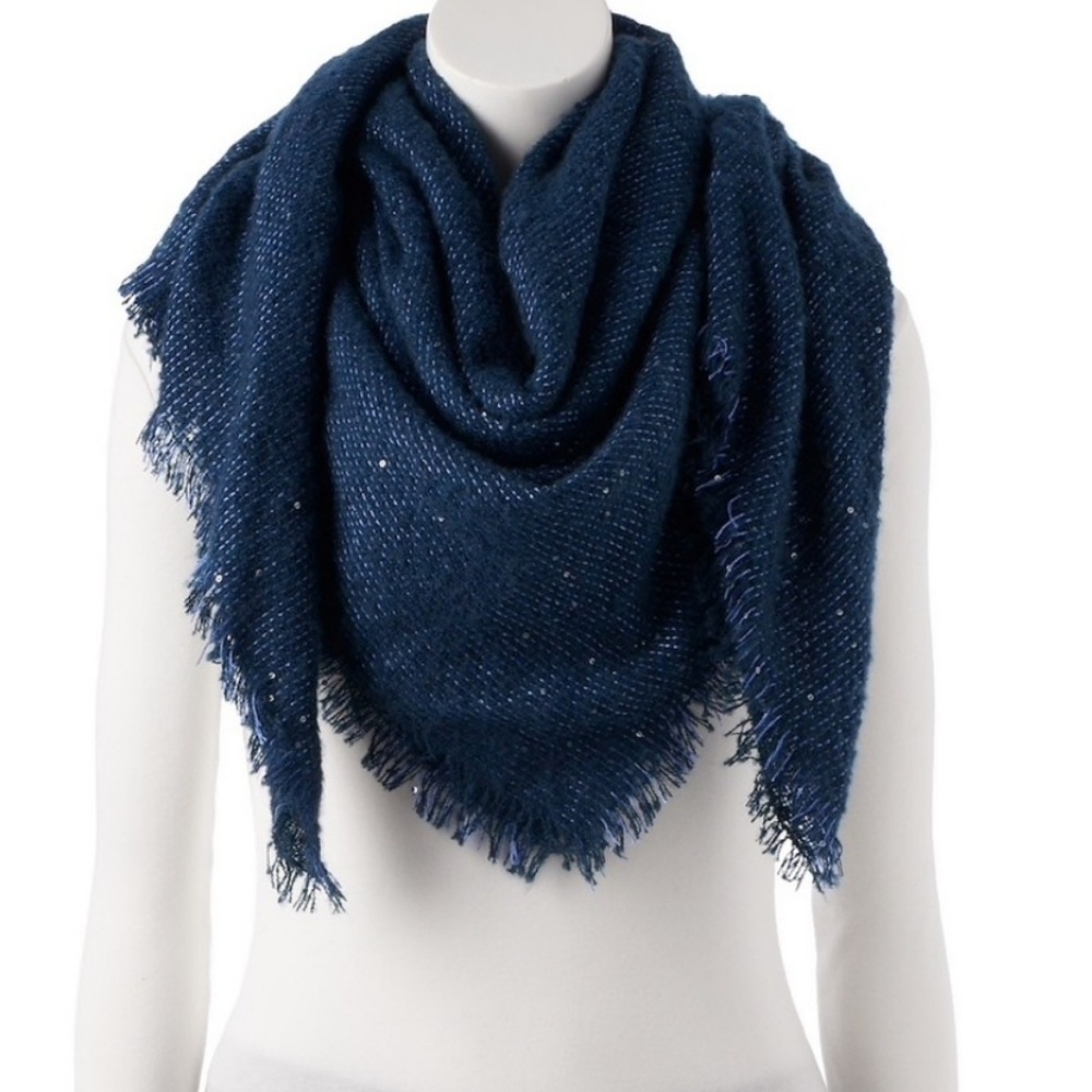 LC Lauren Conrad Square Blanket Scarf